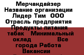 Мерчандайзер › Название организации ­ Лидер Тим, ООО › Отрасль предприятия ­ Продукты питания, табак › Минимальный оклад ­ 21 000 - Все города Работа » Вакансии   . Вологодская обл.